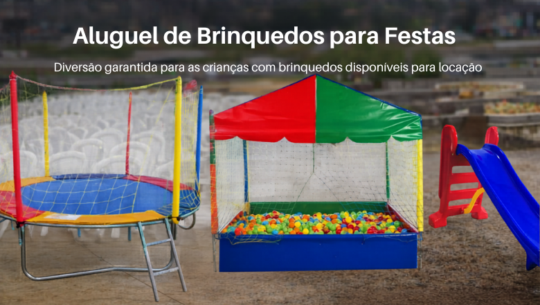 Aluguel de Brinquedos para Festas
