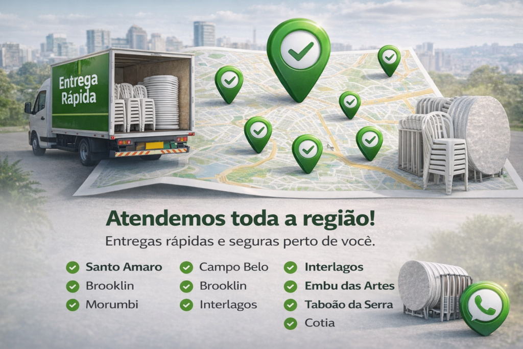 Entrega rápida em toda grande São PAulo