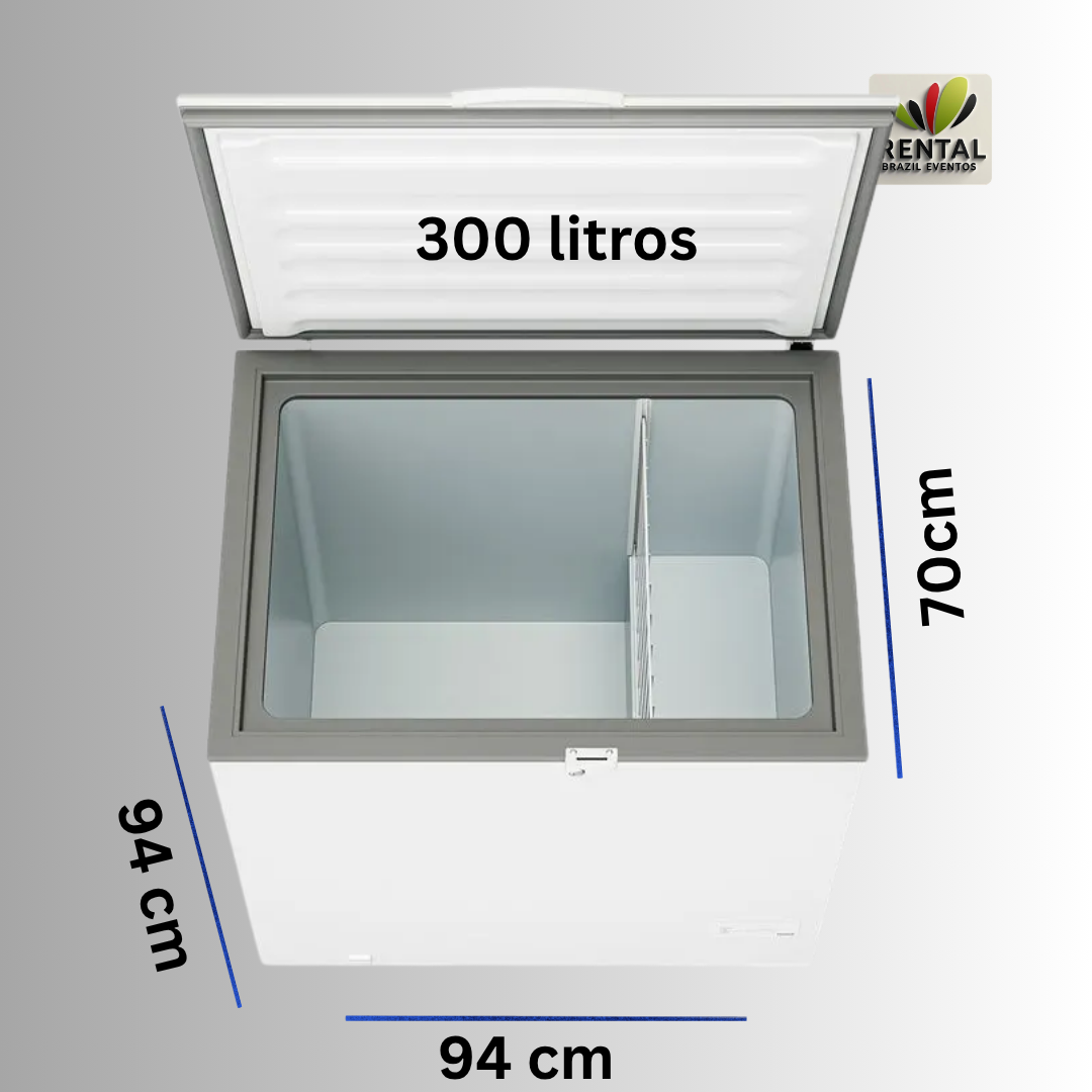 Aluguel freezer 330litros