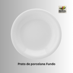 pratos fundo de porcelana para festas e eventos